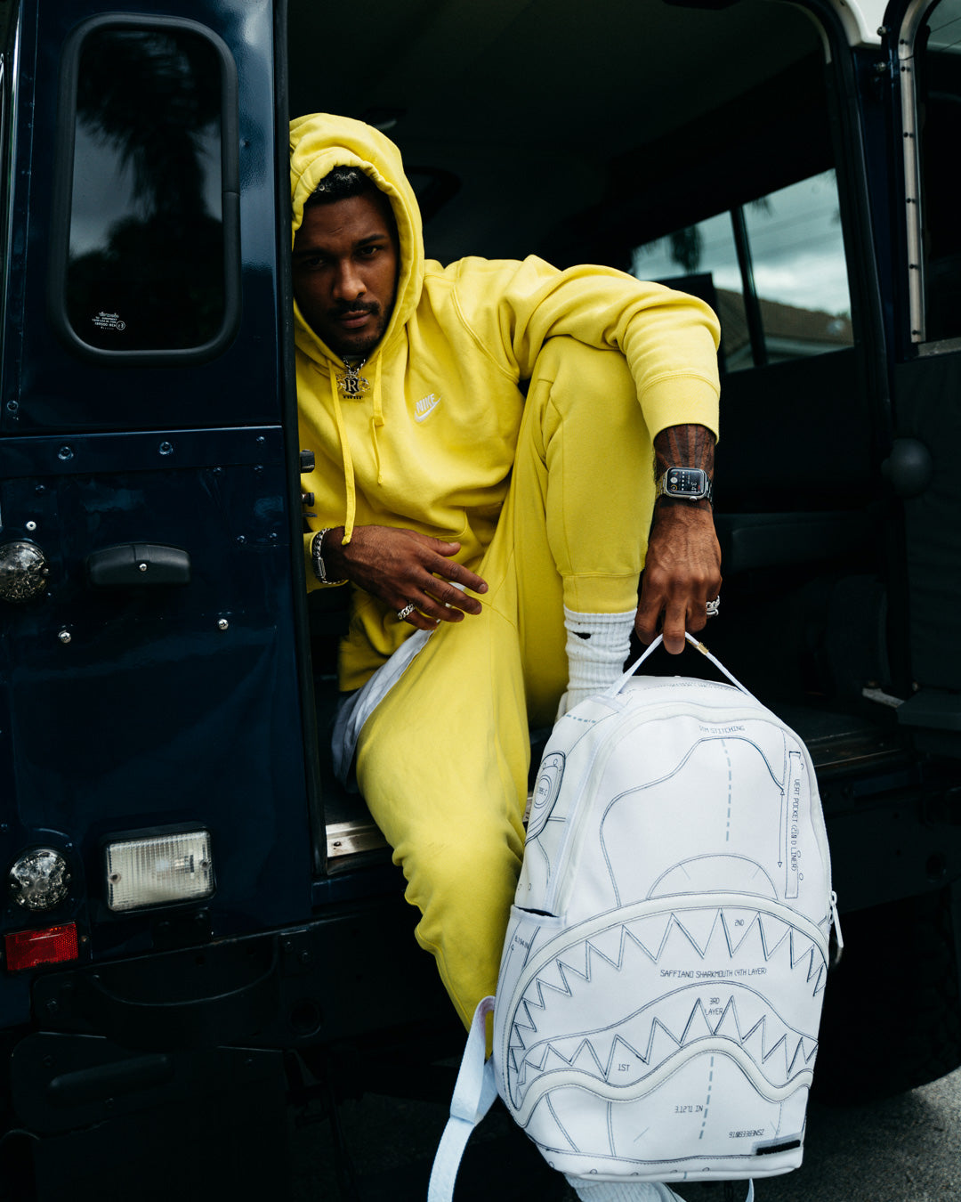 TECHNICAL CUT & SHARK BACKPACK (DLXV) - Image 2