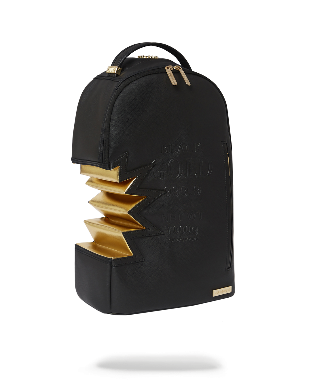 A.I.3 SHARK BITE BLACK GOLD BACKPACK (DLXV)