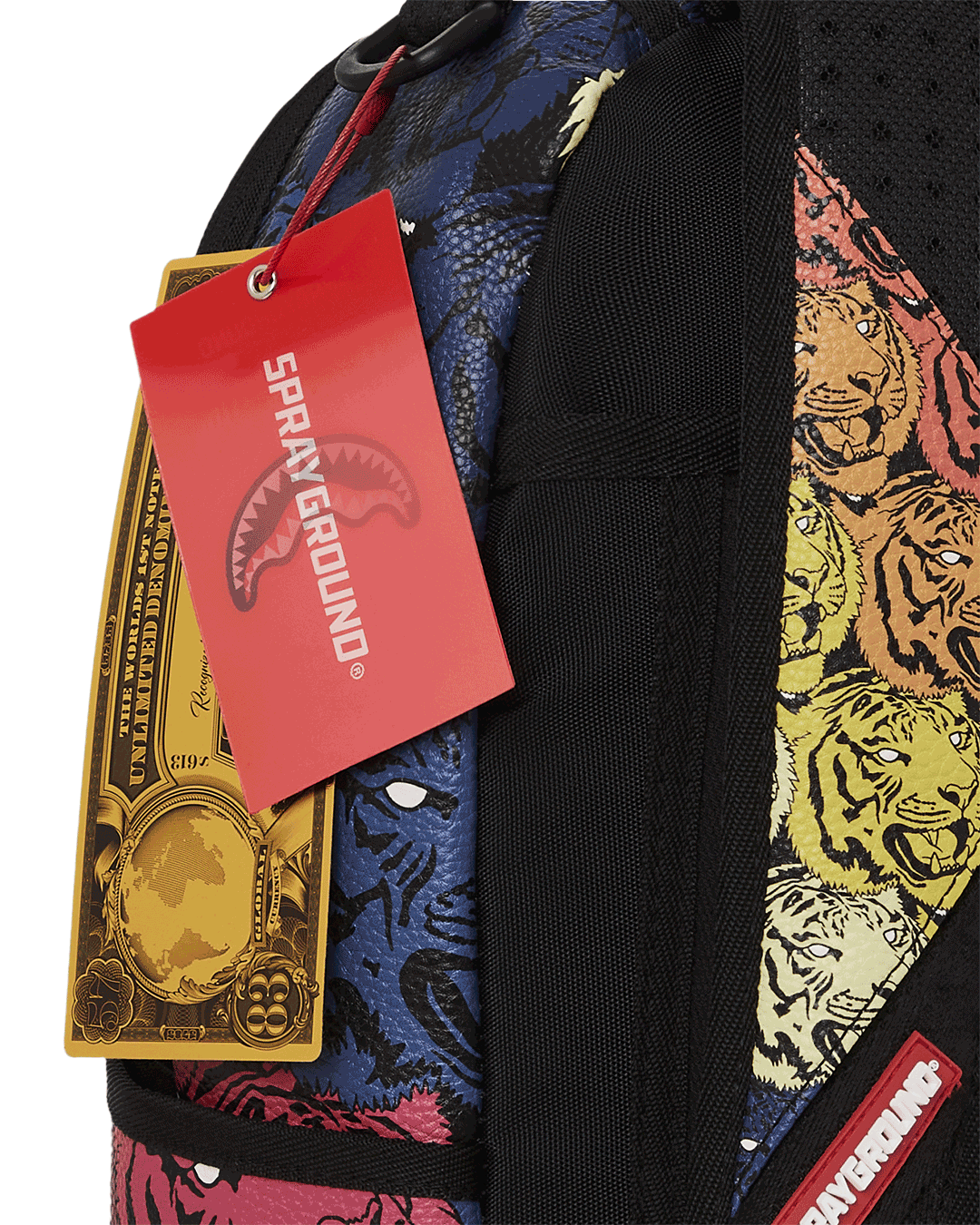 TIGER ROAR GOLD PLATED BACKPACK - Image 13