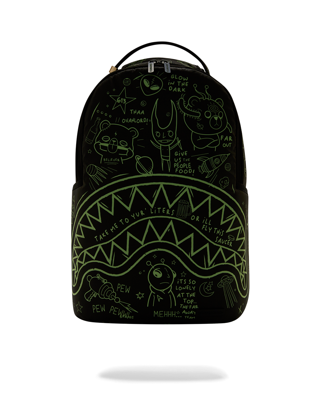 GLOW THE SPACE BACKPACK (GLOW IN THE DARK EFFECT) - Image 2