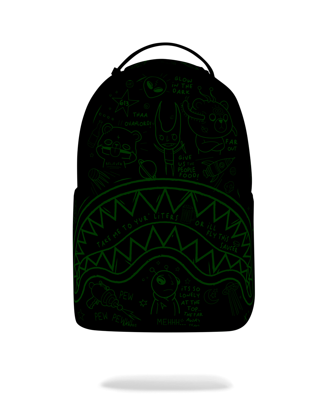 GLOW THE SPACE BACKPACK (GLOW IN THE DARK EFFECT) - Image 3