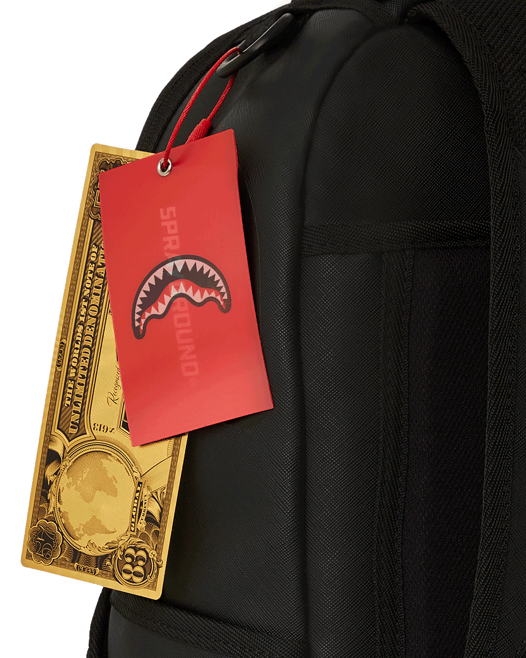 VELCRO SHARK - 3 INTERCHANGEABLE SHARKS BACKPACK (DLXV) - Image 28
