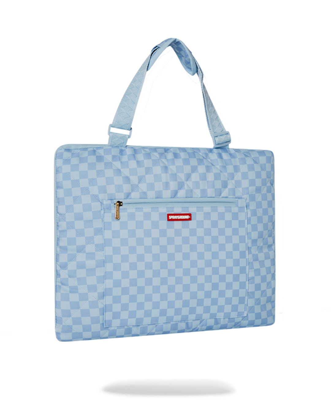 SHARK ISLAND PACKABLE BEACH MAT BLANKET WATER RESISTANT CONVERTIBLE TOTE - Image 5
