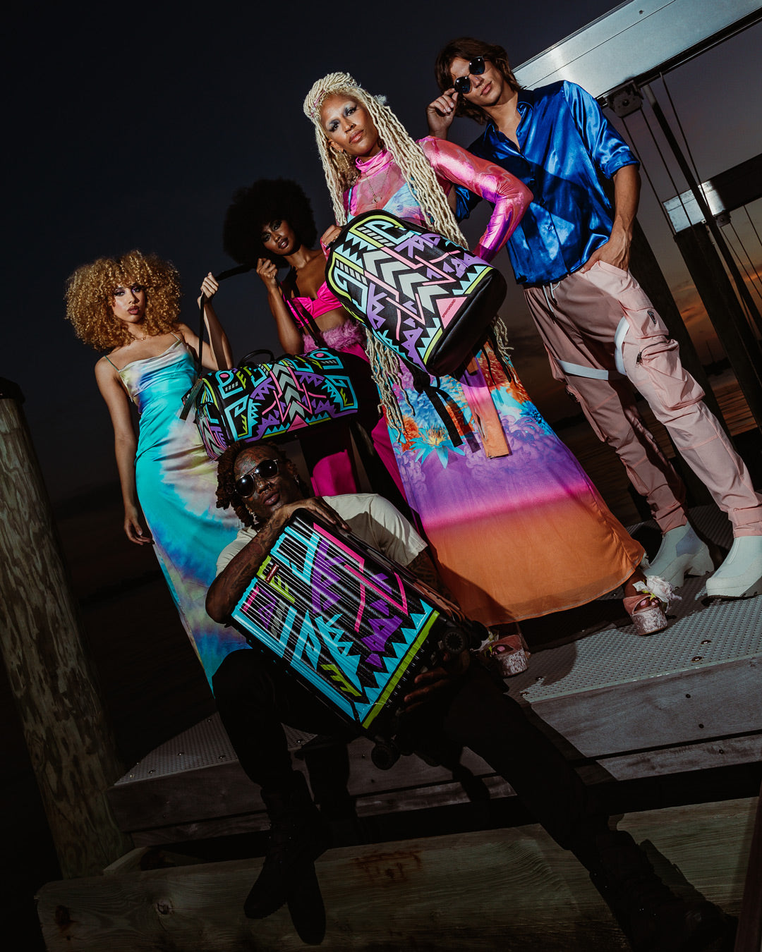 A.I. PATH TO THE FUTURE III DUFFLE - SANDFLOWER COLLAB (GLOW IN THE DARK) - Image 6
