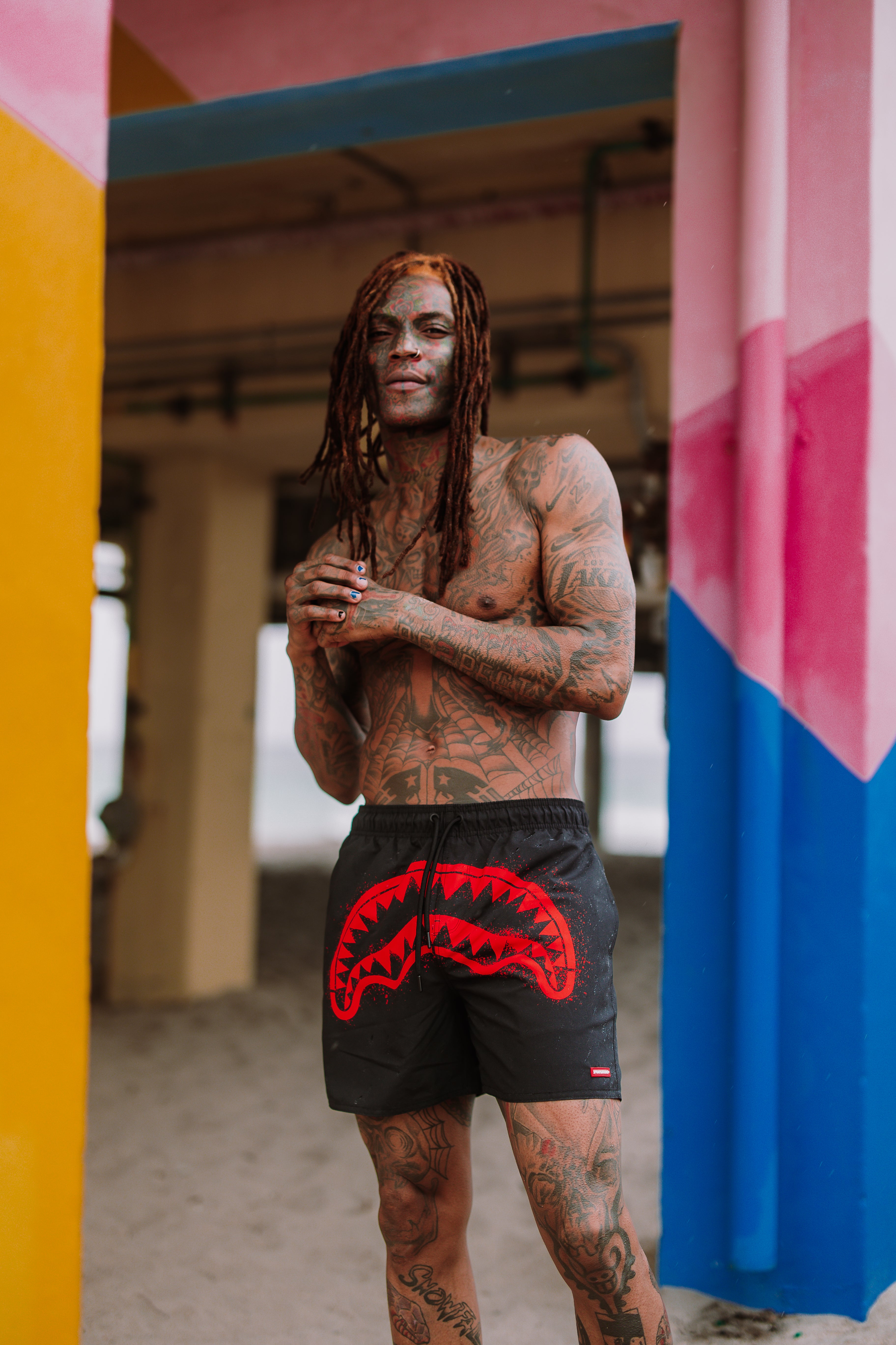 STREET ARTIST SWIM SHORTS - Image 2