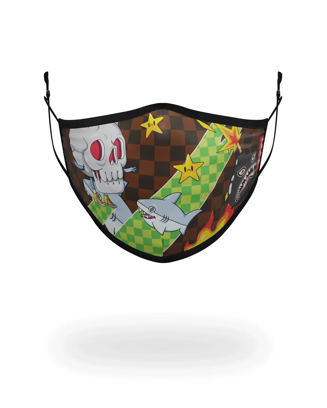 WTF THUNDER SHARK FACE MASK