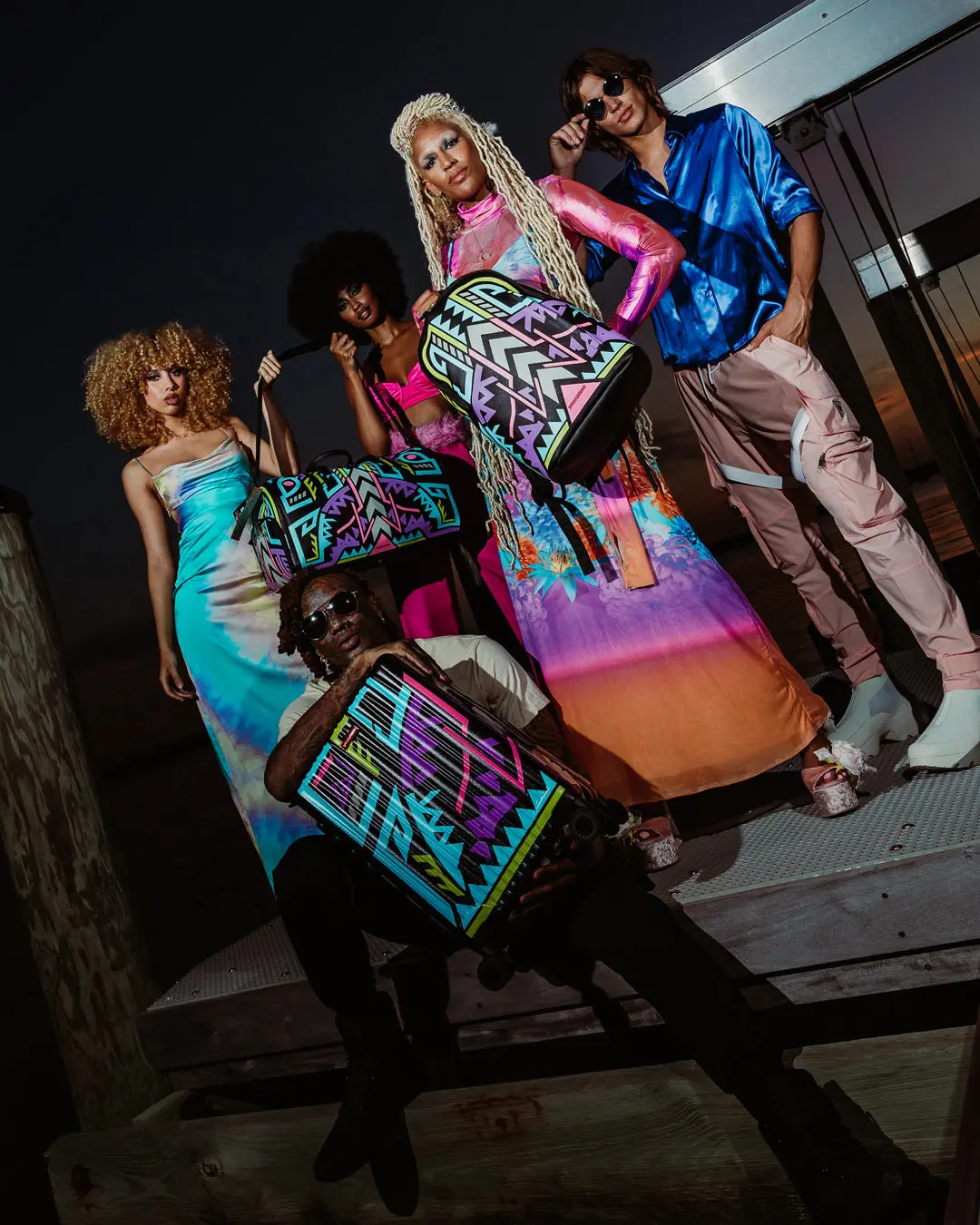 A.I. PATH TO THE FUTURE III HARDSHELL CARRY-ON LUGGAGE - SANDFLOWER COLLAB - Image 12
