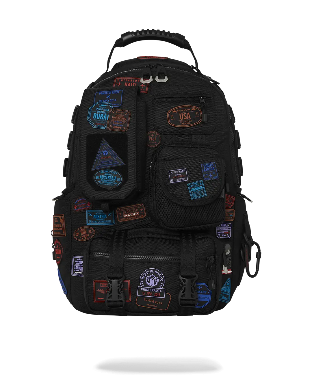JAMES FIRST CLASS I GOT THESE STAMPS BACKPACK
