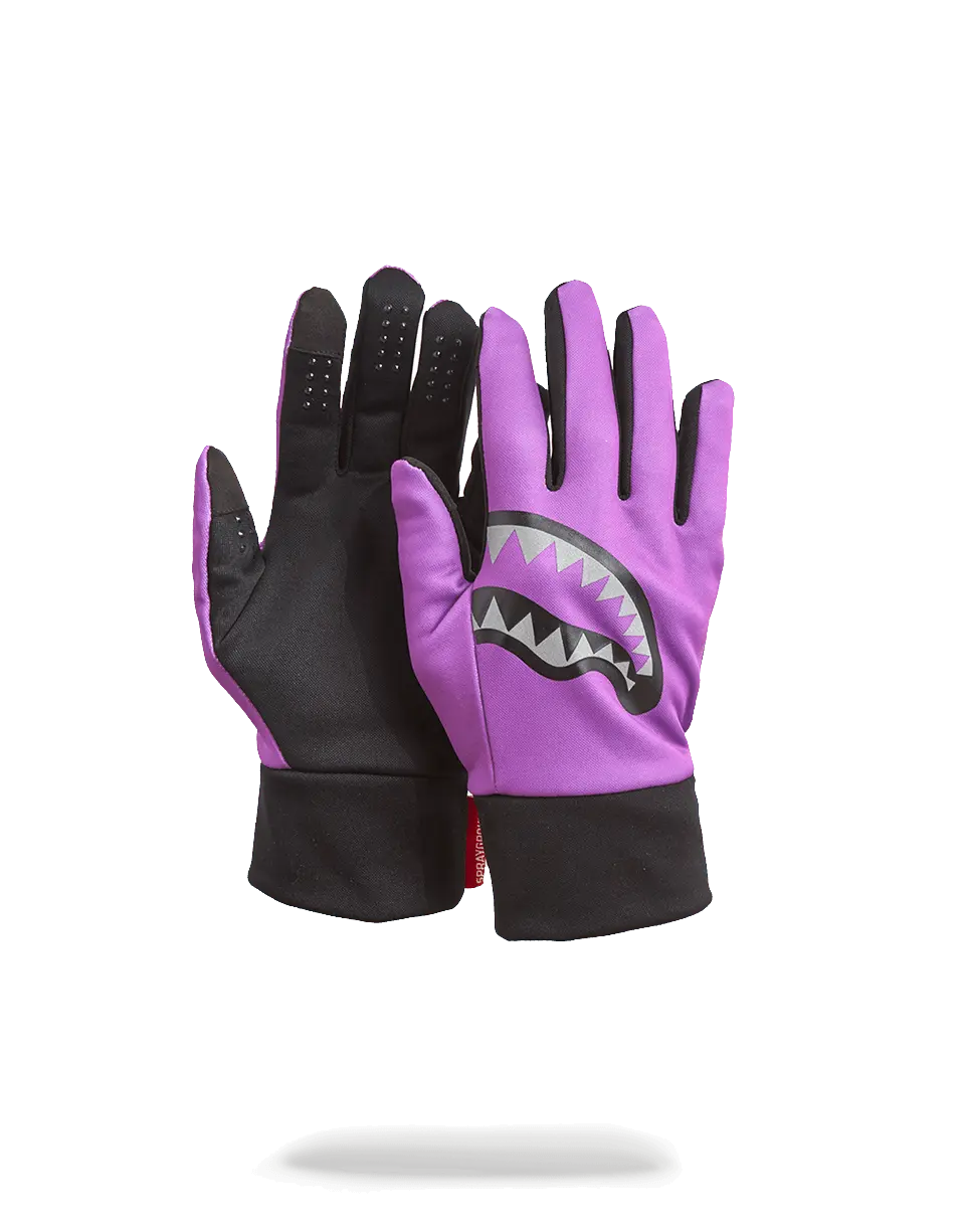 PURPLE 3M SHARK MOUTH GLOVES