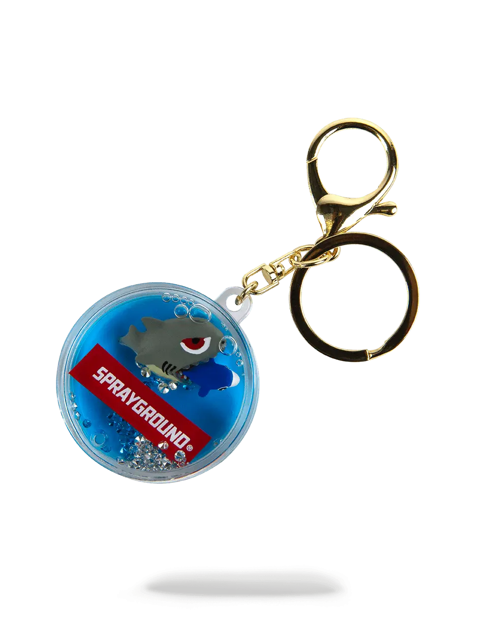 FISH TANK LIQUID KEYCHAIN
