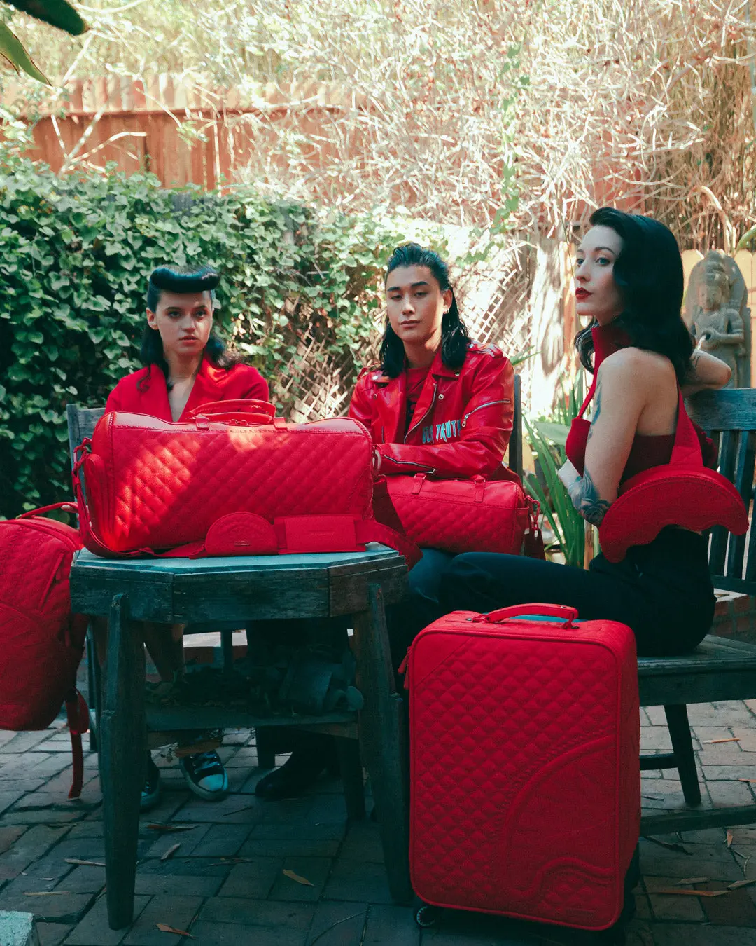 RED RIVIERA EMPEROR DUFFLE - Image 8